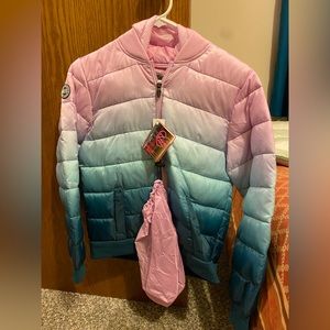 justice puffer jacket